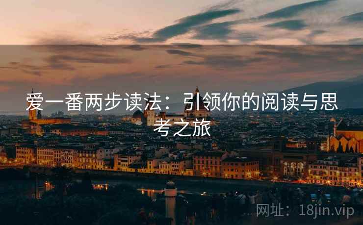 爱一番两步读法:引领你的阅读与思考之旅 爱一番两步读法:引领你的阅读与思考之旅