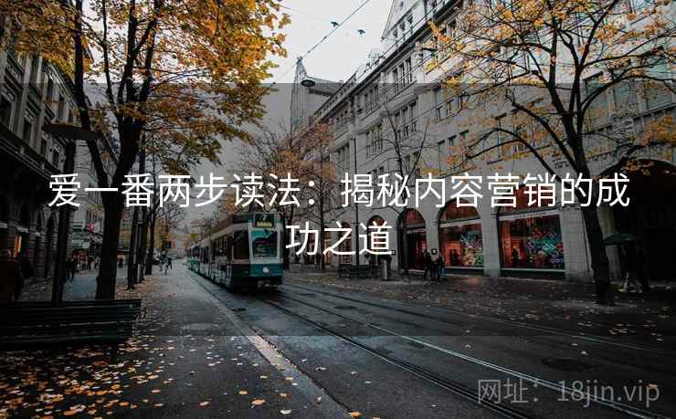 爱一番两步读法:揭秘内容营销的成功之道 爱一番两步读法:揭秘内容营销的成功之道